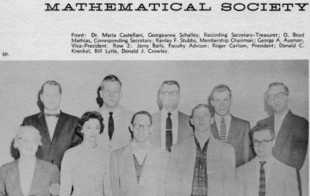 Math Society 1959